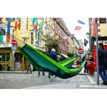Travel hammock SILK TRAVELLER, Forest