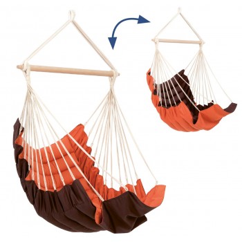 Hanging chair CALIFORNIA, Terracotta