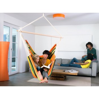 Hanging chair BRASIL GIGANTE, Esmeralda