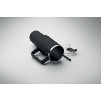 SUMA 1200 ml double wall tumbler 1200 ml double wall tumbler with straw in recycled stainless steel