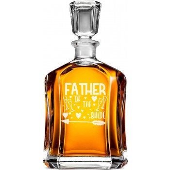 Alkohola Dekanteris ar Uzrakstu - 