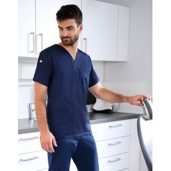 Men's Slip-on Tunic Essential Short Sl.