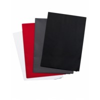 Unicoloured dish and cleaning cloth (10-pack)