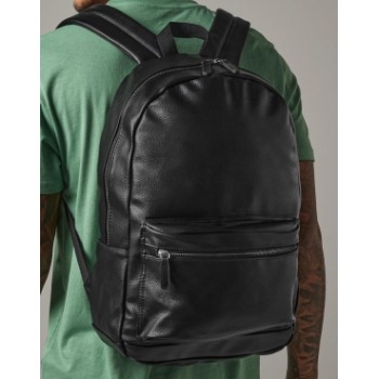 Faux Leather Fashion Backpack