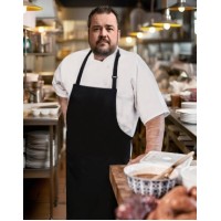 Oversize Bib Apron with Buckle and Pocket