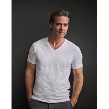 Mens Stretch V-Tee