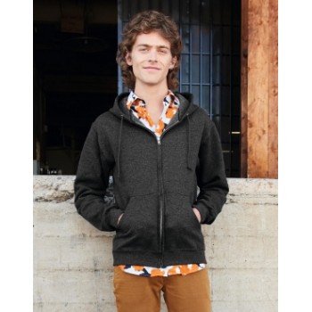 NuBlend džemperis ar kapuci un pilnu rāvējslēdzēju