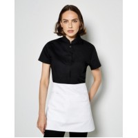 Women's Tailored Fit Mandarin Collar SSL