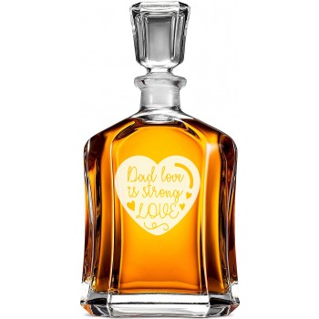 Alkohola Dekanteris ar Uzrakstu - 