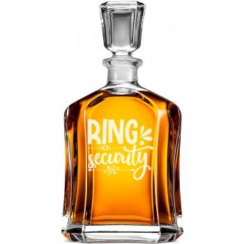 Unikāla Viskijakarafe ar Uzrakstu - 