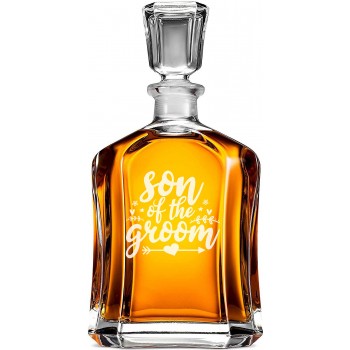 Degvīna Dekanteris ar Uzrakstu - 