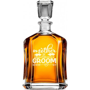 Hermētiska Viskija Karafe ar Uzrakstu - 