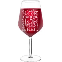 Large Wine Glass With Engraved Text - "Make yourself a priority", Best Friend Gift, Size 530ml