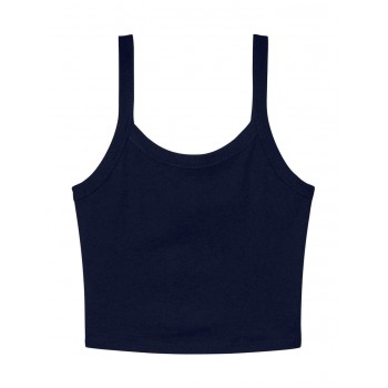 Women's Micro Rib Spaghetti Strap Tank