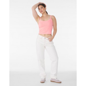 Women's Micro Rib Spaghetti Strap Tank