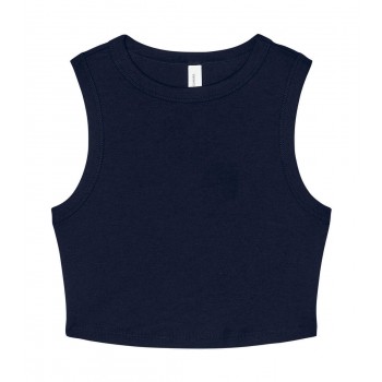 Women's Micro Rib Muscle Crop Tank