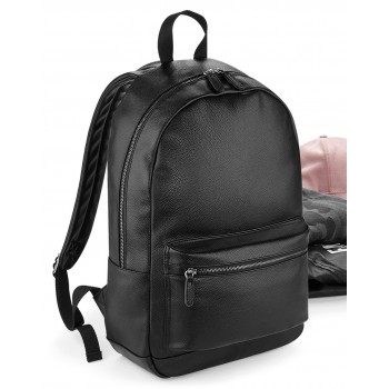 Faux Leather Fashion Backpack