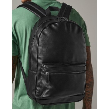 Faux Leather Fashion Backpack