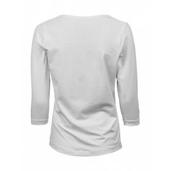 Ladies 3/4 Sleeve Stretch Tee