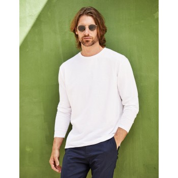 Oriģinālais T-krekls ar garām piedurknēm