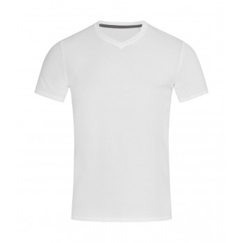 Stretch-T V-neck for men