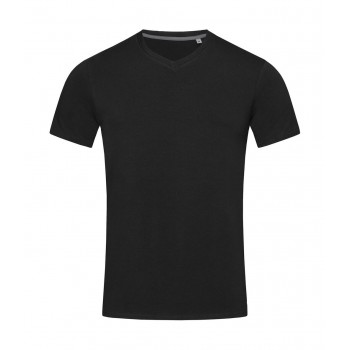 Stretch-T V-neck for men