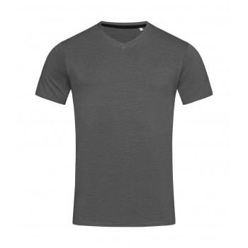 Stretch-T V-neck for men