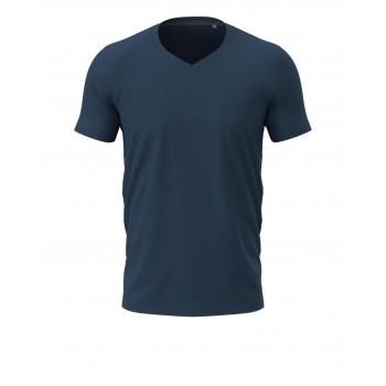 Stretch-T V-neck for men