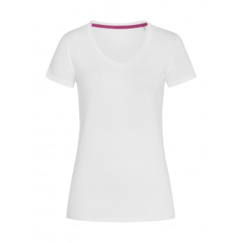 Stretch-T V-neck for women