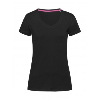 Stretch-T V-neck for women