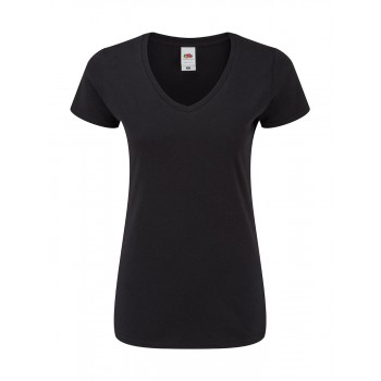 Ladies' Iconic 150 V Neck T