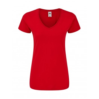 Ladies' Iconic 150 V Neck T