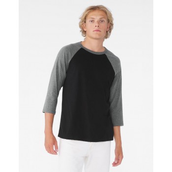 Unisex 3/4 Sleeve Baseball T-Shirt