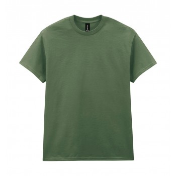 Biezs kokvilnas pieaugušo T‑krekls