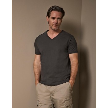 Men's Fashion V-Neck Sof Tee