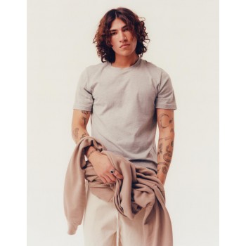 Unisex Heather CVC Short Sleeve Tee