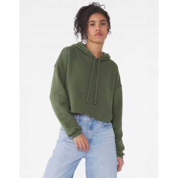 Sieviešu flīsa džemperis ar kapuci