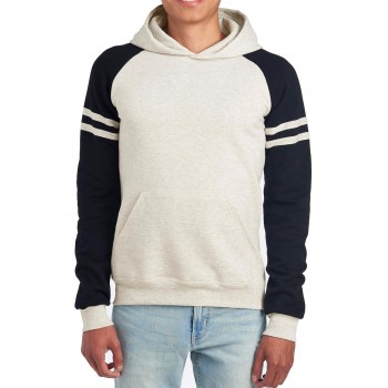 NuBlend Varsity krāsu bloka svīteris ar kapuci