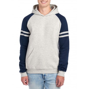 NuBlend Varsity krāsu bloka svīteris ar kapuci