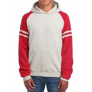 NuBlend Varsity krāsu bloka svīteris ar kapuci
