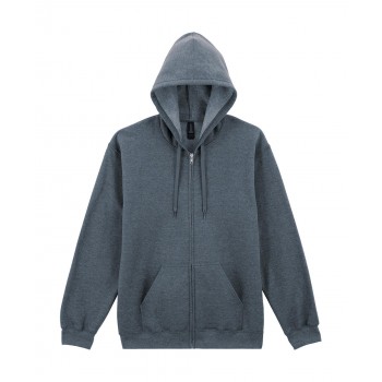 Softstyle Vidējā svara pilnas rāvējslēdzēja aizdares džemperis ar kapuci