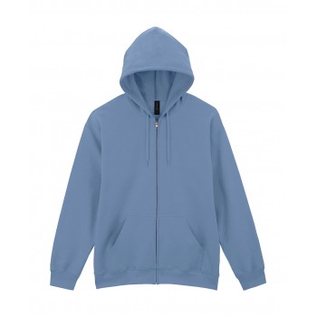 Softstyle Vidējā svara pilnas rāvējslēdzēja aizdares džemperis ar kapuci