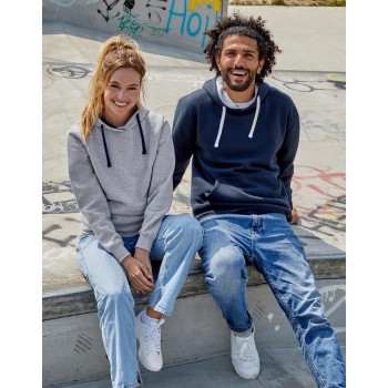 Oriģināls Kontrasta hūdijs ar kapuci vīriešiem