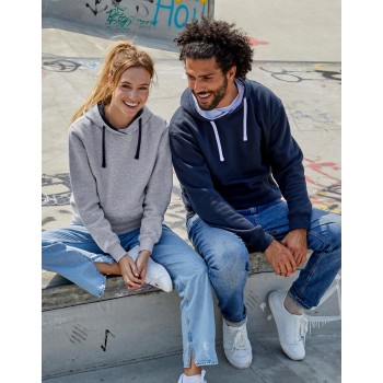 Oriģināls Kontrasta hūdijs ar kapuci vīriešiem