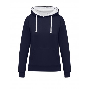 Oriģināls Kontrasta hūdijs ar kapuci sievietēm