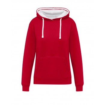 Oriģināls Kontrasta hūdijs ar kapuci sievietēm