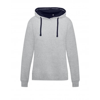 Oriģināls Kontrasta hūdijs ar kapuci sievietēm