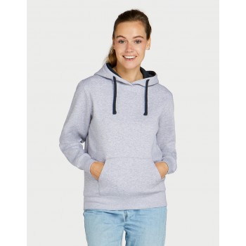 Oriģināls Kontrasta hūdijs ar kapuci sievietēm