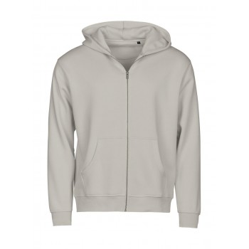 Pilsētas jaka ar kapuci un rāvējslēdzēju