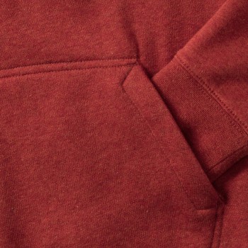 Sieviešu autentisks melanžēts džemperis ar kapuci